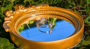 Adjustable Ring with Real Storksbill from Novi Sad — Novi Sad