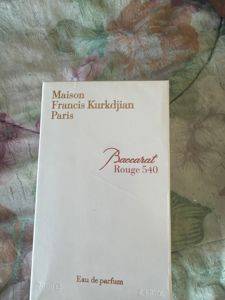 Парфюм Baccarat Rouge 540 — Budapest