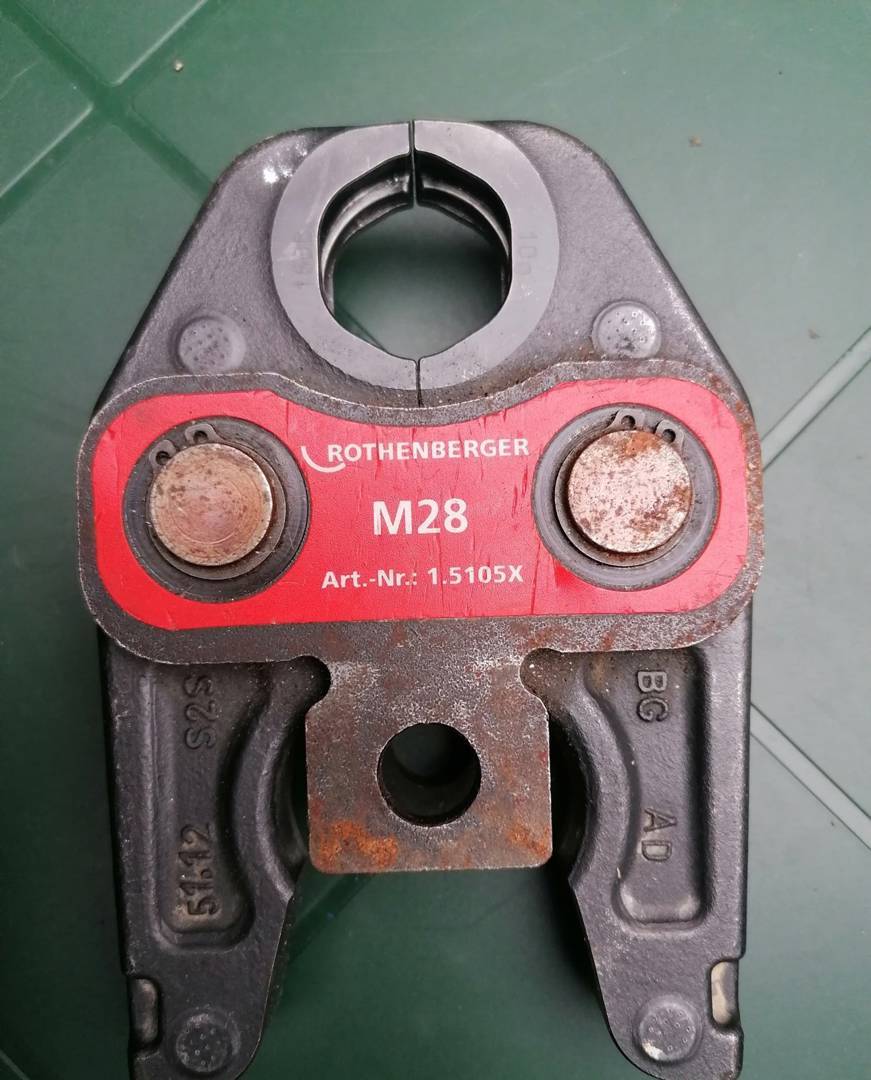Pressbacken Rothenberger M28 für 28-mm-Rohr