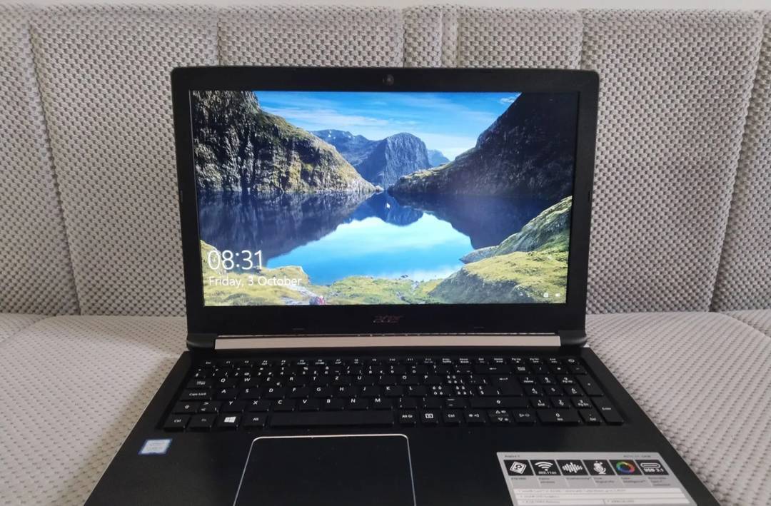 Prenosnik Acer Aspire 5 A515-51 — i5 8250U, 8 GB RAM, 2 TB HDD