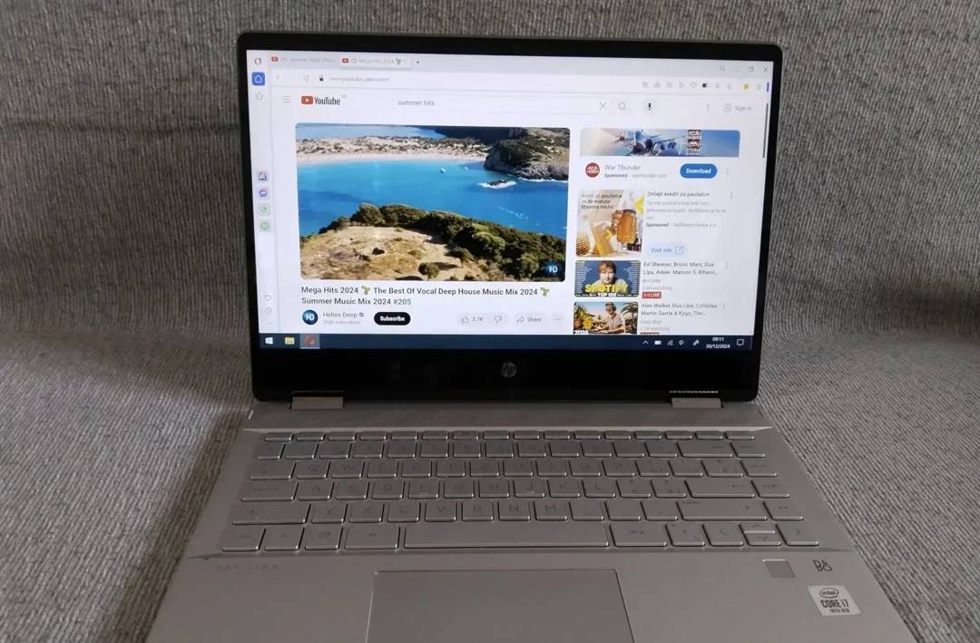 Prijenosno računalo HP Pavilion x360 14-dh1997nz — i7 10510U, 16 GB RAM-a, 120 GB SSD