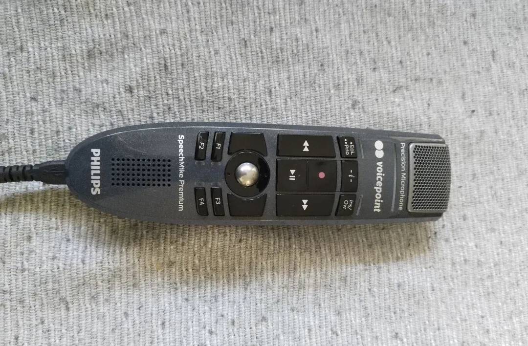 Philips SpeechMike Premium LFH3500 dictation microphone