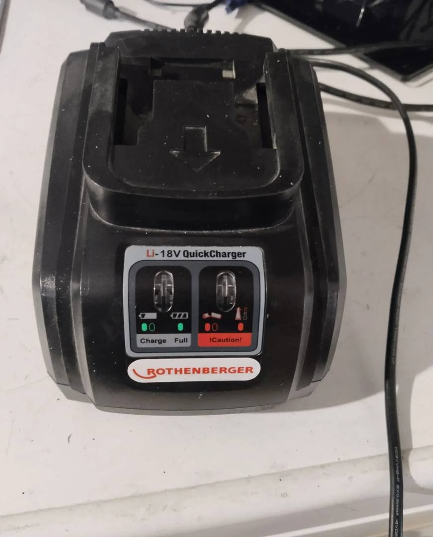 Ladegerät Rothenberger 18 V Li-Ion
