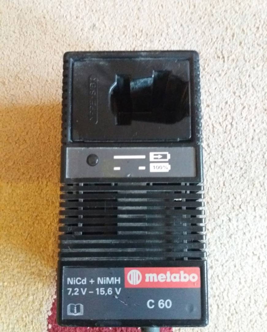 Punjač Metabo C 60 7,2–15,6 V NiCd/NiMH