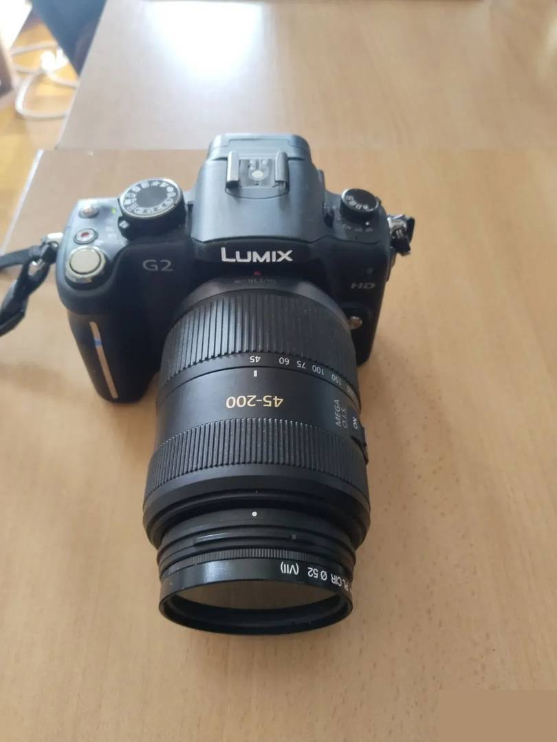 Fotoaparat Panasonic Lumix DMC-G2 s objektivom 45-200 mm