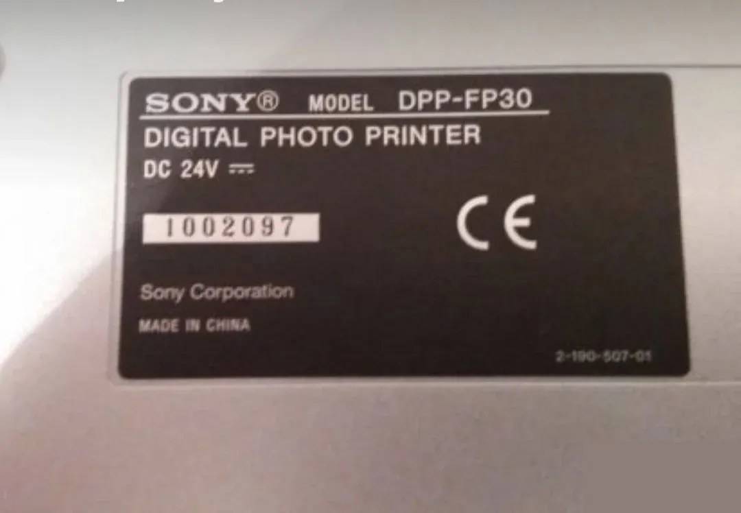 Foto pisač Sony DPP-FP30 — bez držača papira