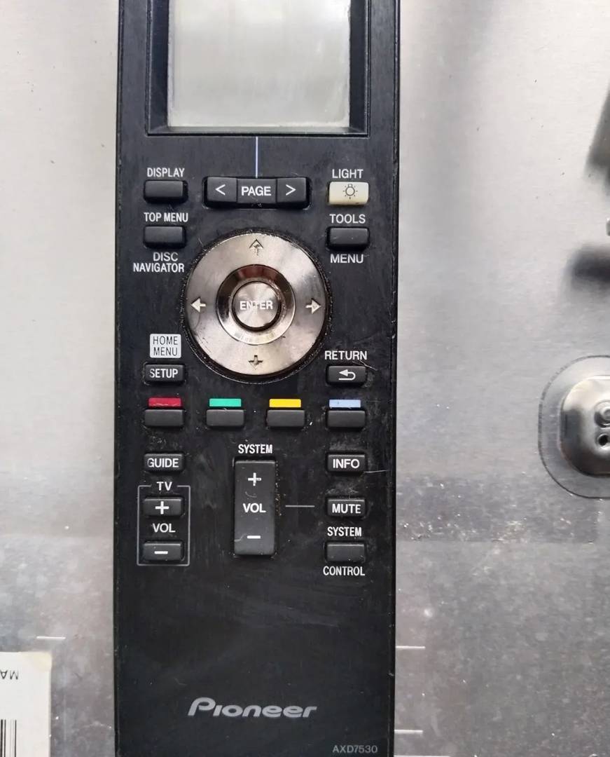Daljinski upravljač Pioneer AXD7530 (zaslon ne radi)