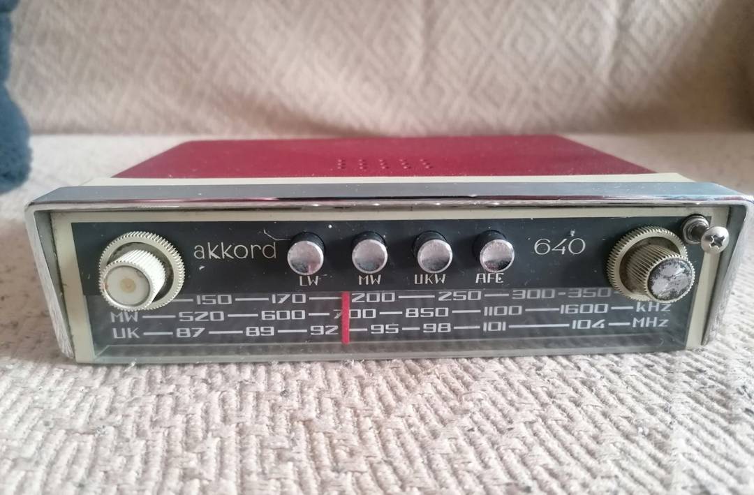 Auto tranzistor Akkord 640 (1968)