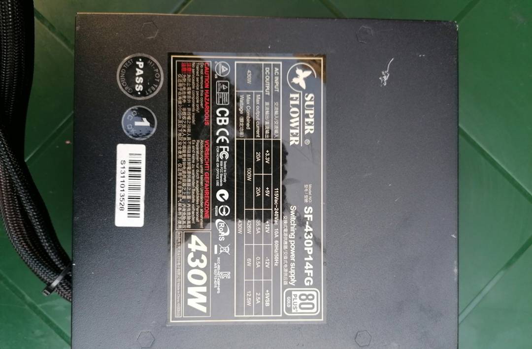 Блок живлення для комп'ютера 430–750 W