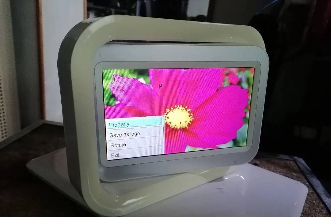 Digitalni okvir za slike Scott PFX 720 DP sa satom i alarmom