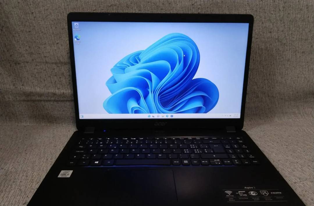 Laptop Acer Aspire 3 A315-54 — i5 10210U, 8 GB RAM, 256 GB SSD