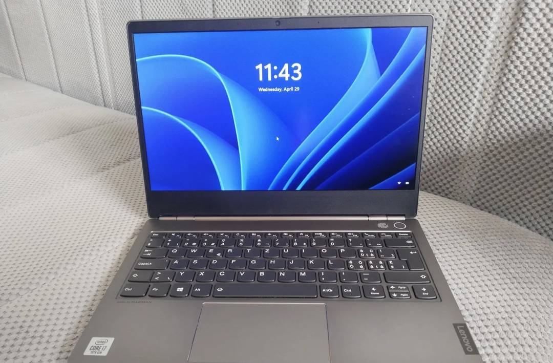 Lenovo ThinkBook 13s-IML laptop — i7 10510U, 16 GB RAM, 512 GB SSD