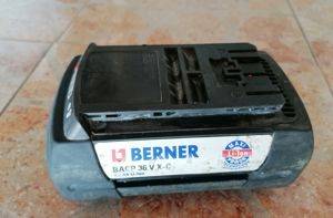 Baterija Berner BACP 36 V 4,0 Ah — Novi Sad