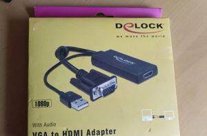 Adapter VGA na HDMI Delock 62668 — Novi Sad