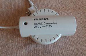 Pretvarač napona Voltcraft 230 V na 115 V — Novi Sad