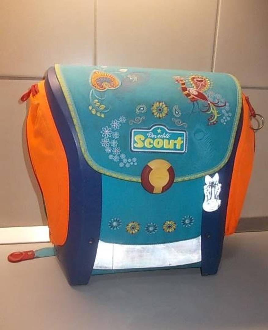 Ghiozdan școlar Scout, 38x37x18 cm