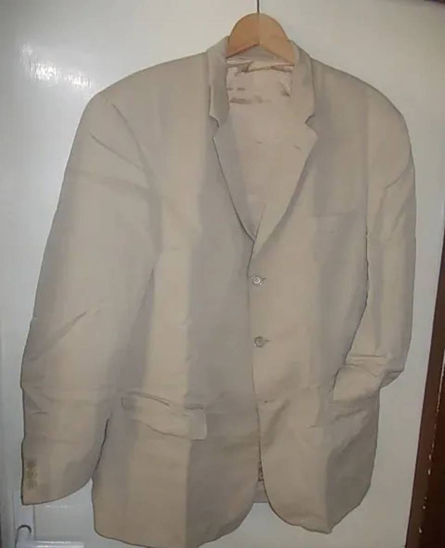 Muški sako Fraser, bež sa sitnim prugama, vel. 52 (L)