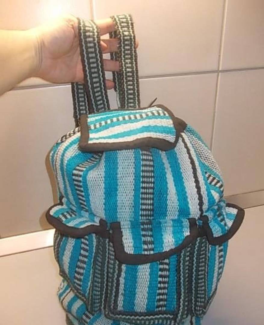 Вязаный рюкзак, 45x24x14 см