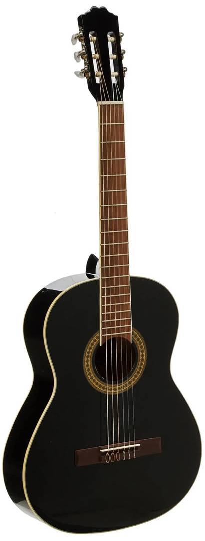 Klassische Gitarre Sevilla SCG10 BK, schwarz
