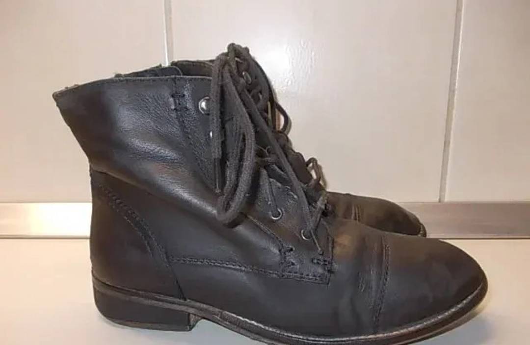 Кожени боти Varese с връзки, № 36