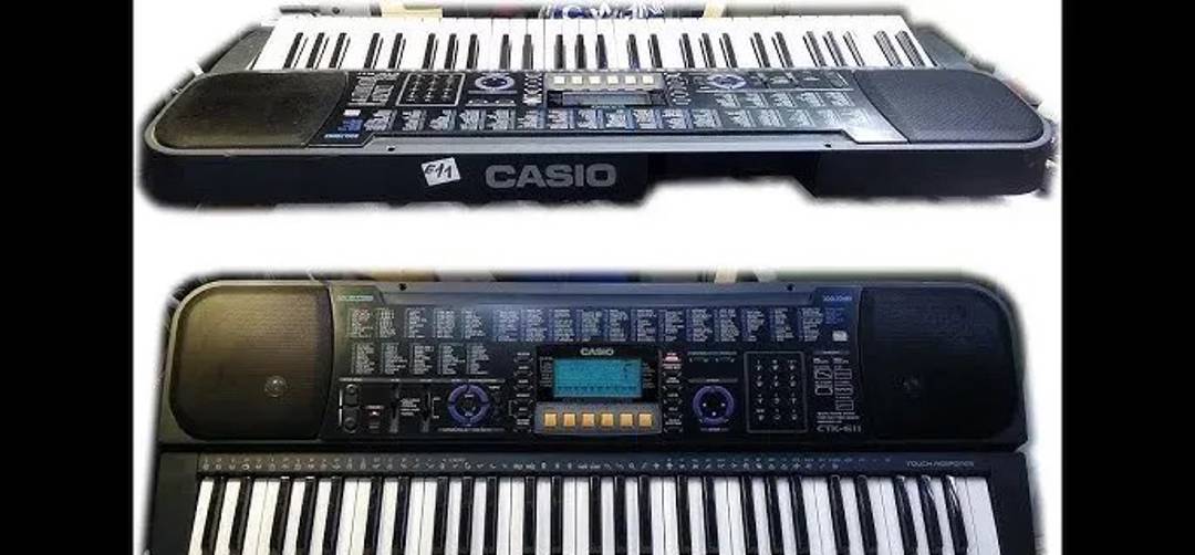 Casio CTK-720 arranger keyboard with microphone input