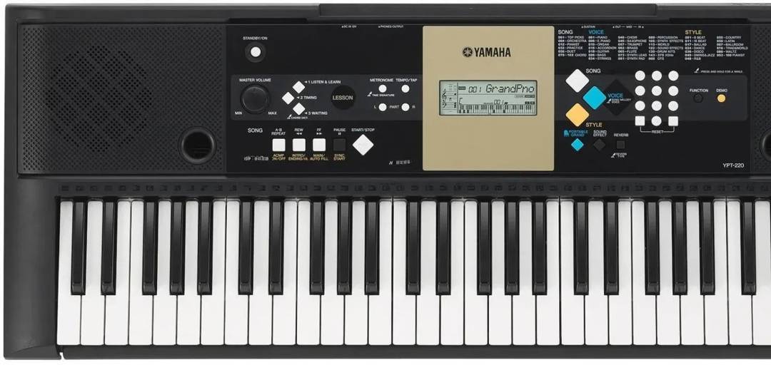 Аранжорен синтезатор Yamaha YPT-220, 5 октави