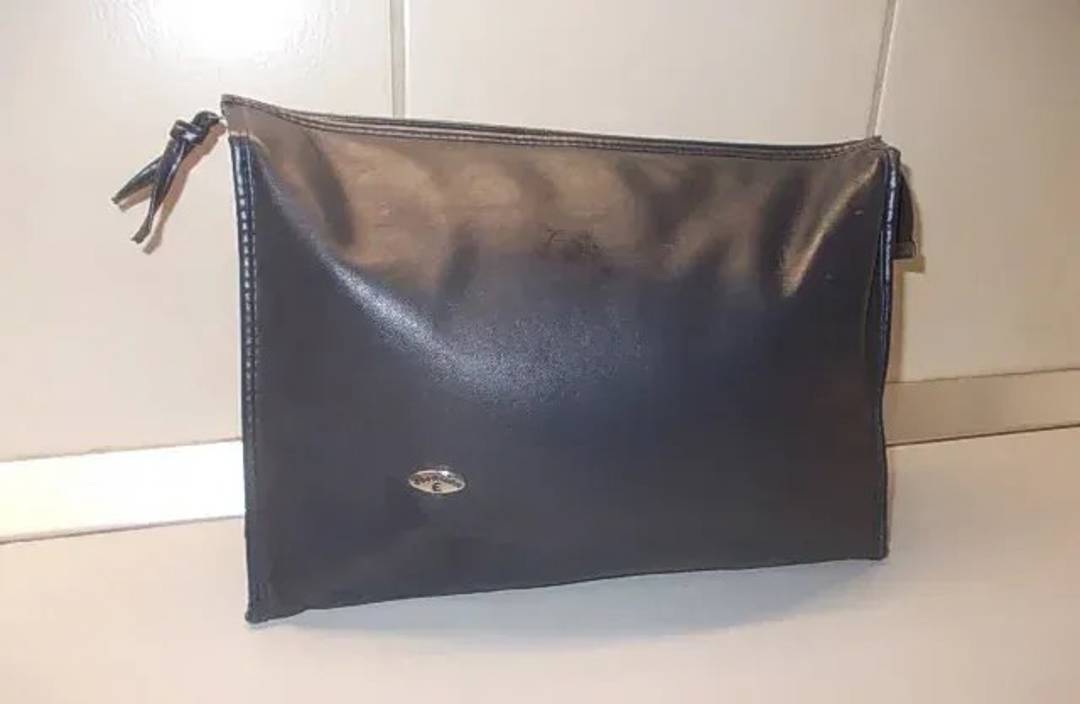 Unisex-Ledertasche im Doktortaschenstil, 26x21x14 cm