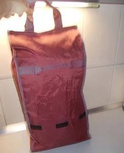 Velika torba, bordo, 80x35x20 cm — Smederevo