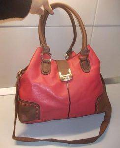 Damentasche Antonio 50x32x20 cm, rotbraun — Smederevo