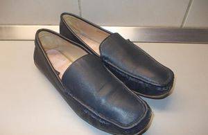 Unisex-Mokassins in Dunkelblau, Größe 41 — Smederevo