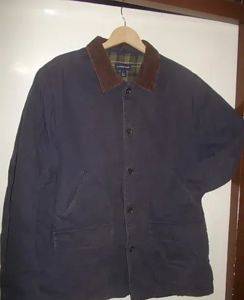 Herrenjacke von Lands' End mit Cordkragen, Gr. L (52) — Smederevo