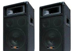 Passive Lautsprecher E-Lektron PW20, Paar, 2 × 400 W — Smederevo