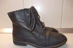 Varese Leder-Stiefeletten zum Schnüren, Gr. 36 — Smederevo
