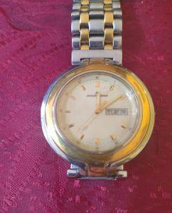 Jacques Lemans Uhr 1-965, weißes Zifferblatt, zweifarbige Armband — Smederevo