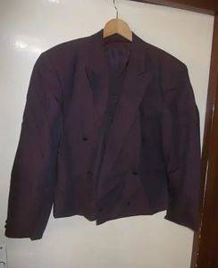 Festliches Herren-Sakko (Bolero) Wilvorst, Gr. 50 (L), Farbe: Sauerkirsche — Smederevo
