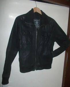 Herrenjacke aus Veloursleder von Clockhouse, Gr. S — Smederevo