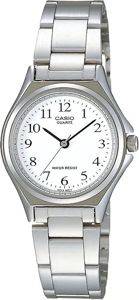 Sat Casio LTP-1130, beli brojčanik, čelična narukvica — Smederevo