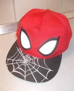 Dečiji kačket Spiderman, crveno-crni — Smederevo