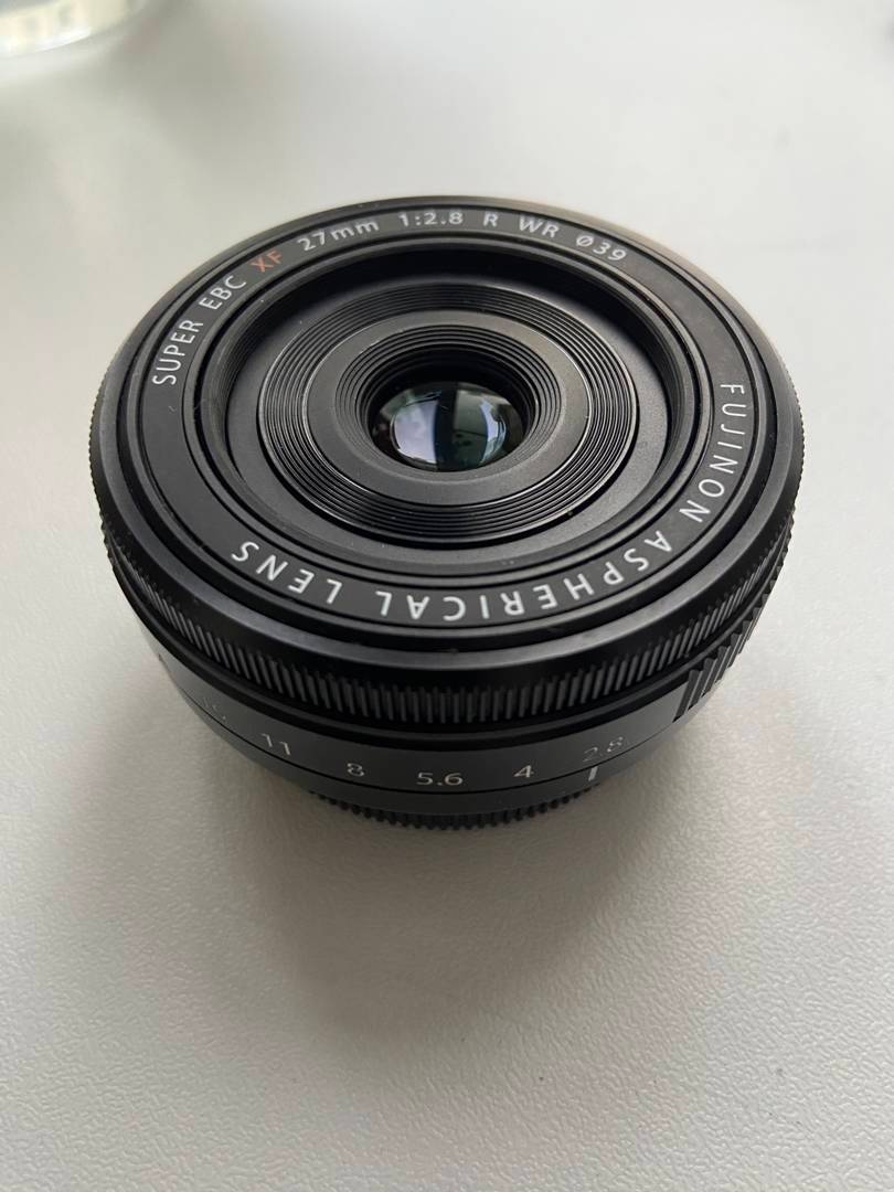 Objektiv Fujifilm 27mm 2,8