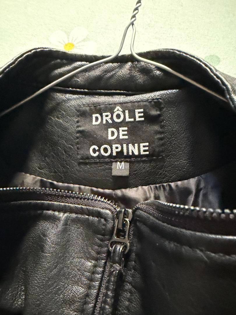 Geacă neagră de damă Drôle de Copine, mărimea M