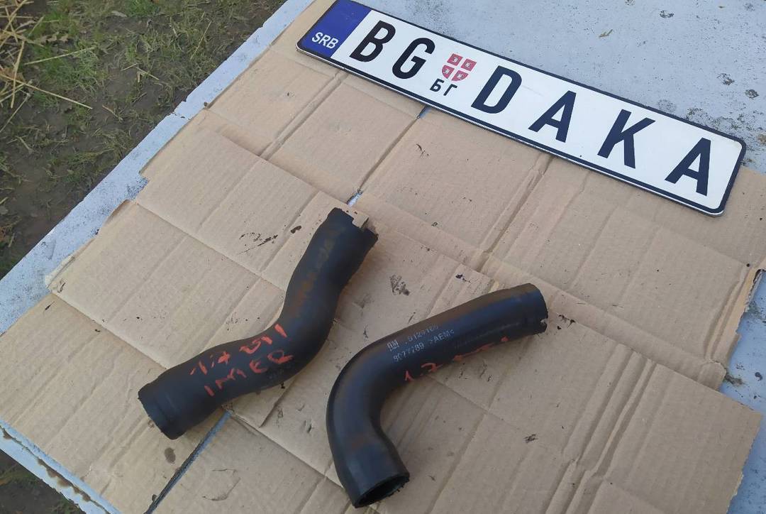 Crevo turbine i interkulera Opel Astra G 1.7 DTI