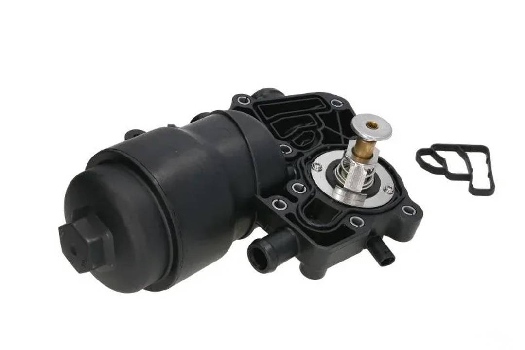 Oil filter housing with thermostat Audi 3.0 TDI 059115389P