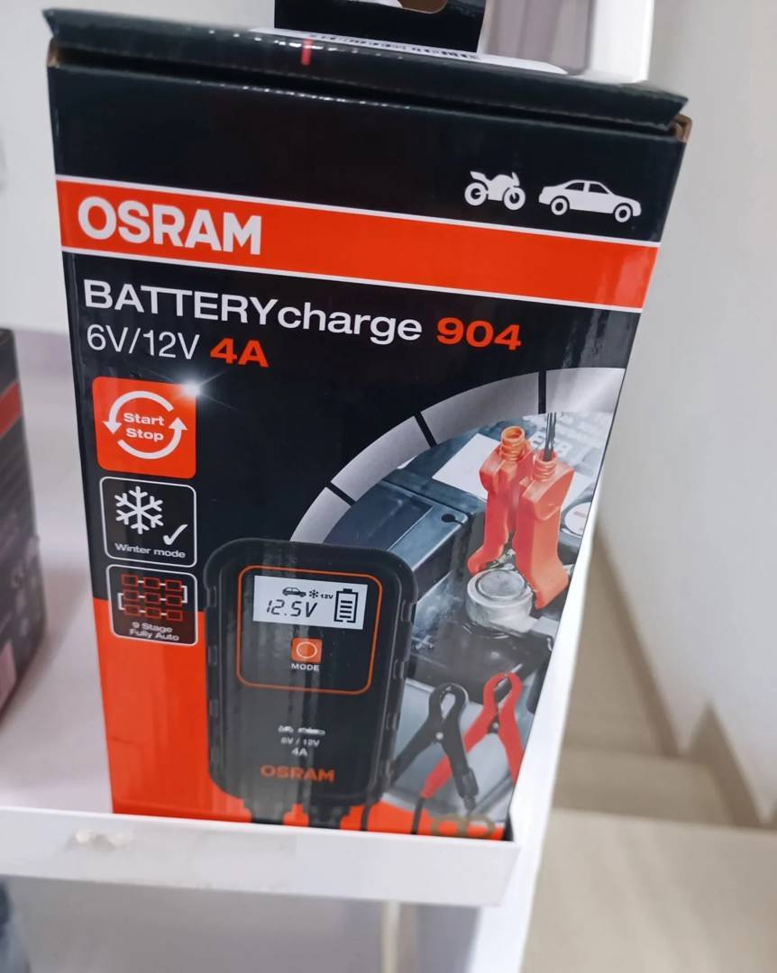 Punjač akumulatora Osram OEBCS904, 6/12 V, 4 A