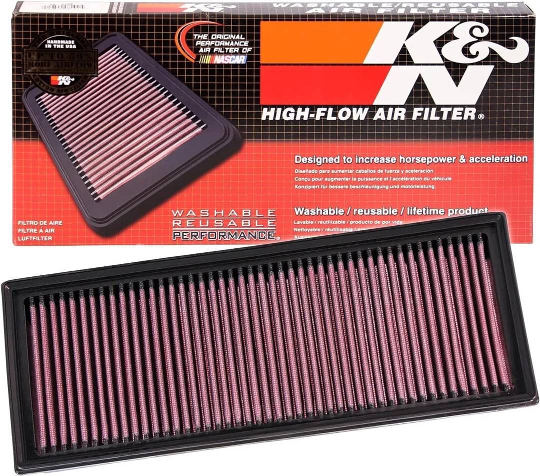 Filtru de aer sport K&N, tip panou VW Golf GTI / Audi / Seat / Škoda 33-2865
