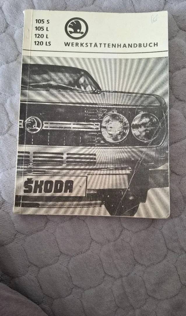 Technical manual for Škoda 105 S / 105 L / 120 L, in German