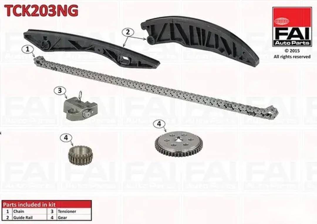 Set lanca razvoda Kia / Hyundai 1.4/1.6 CVVT TCK203NG