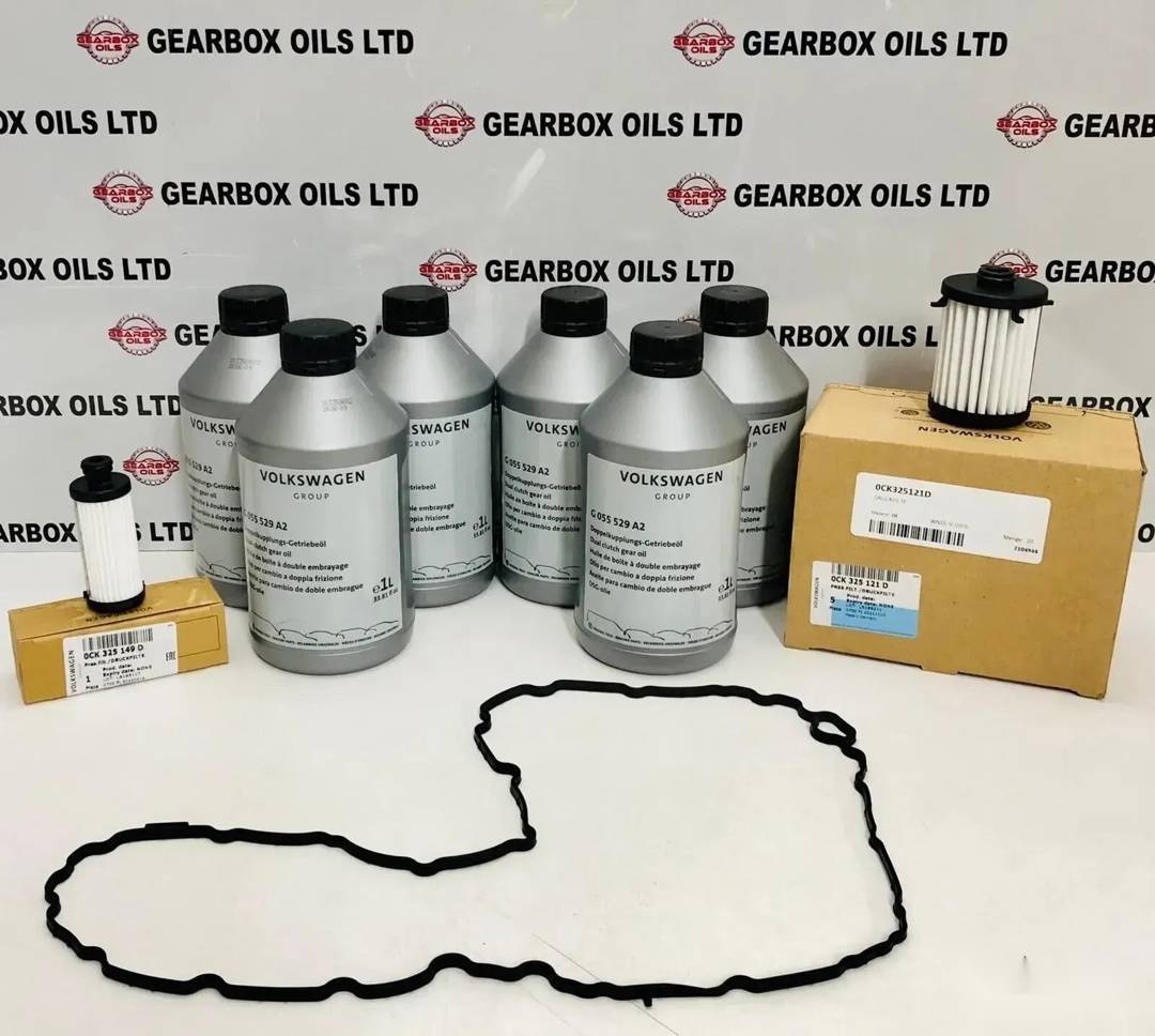 Oil, filters and gasket for gearbox service Audi / VW 0CK/0CJ/0CL