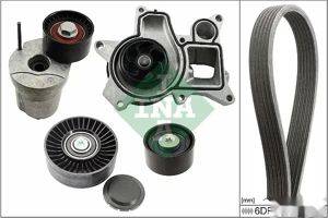 Комплект поліклинового ременя з помпою BMW N47 2.0d (E81/E87/E90) 529 0369 30 — Beograd