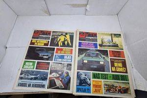 Časopisi Avto Magazin 1977–1980, komplet od 10 brojeva — Beograd