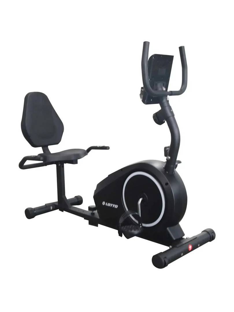 Bicicletă fitness orizontală Lotto Fitness Comodo 300 — volantă 5 kg, până la 120 kg